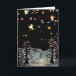 Cartes Pour Fêtes Annuelles donkey<br><div class="desc">from the web comic at blurtso.com - Blurtso the donkey walks through a starry night</div>