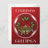 CARTES POUR FÊTES ANNUELLES DONS DE NOËL (Devant / Derrière)