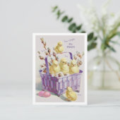 CARTES POUR FÊTES ANNUELLES "DON'T FORGET THE PEEPS" (Debout devant)