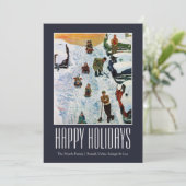 Cartes Pour Fêtes Annuelles Dormir et creuser (Debout devant)