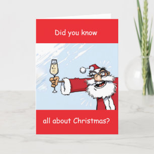 CARTES POUR FÊTES ANNUELLES *DORMIR TOUTE LA JOURNÉE PUIS CABERNET"