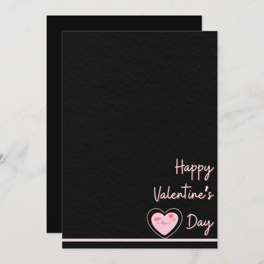 Cartes Pour Fêtes Annuelles Douceur Sophistiquée (Devant / Derrière)