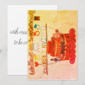 Cartes Pour Fêtes Annuelles Doux comme un couple de gâteau de bonbons (Devant / Derrière)