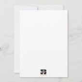 Cartes Pour Fêtes Annuelles Douzième Nuit (Dos)