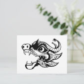 Cartes Pour Fêtes Annuelles dragon (Debout devant)