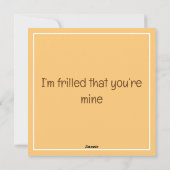 Cartes Pour Fêtes Annuelles Dragon à poils romantique (Dos)