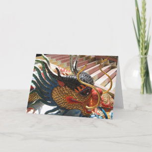 Cartes Pour Fêtes Annuelles Dragon chinois