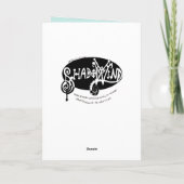 Cartes Pour Fêtes Annuelles Dragon de nectar (Dos)