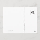 Cartes Pour Fêtes Annuelles Dragon de Noël (Dos)