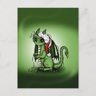 Cartes Pour Fêtes Annuelles Dragon de Xmas