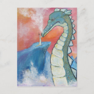 Cartes Pour Fêtes Annuelles Dragon et Princesse caprice storybook art
