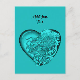 Cartes Pour Fêtes Annuelles Dragon Heart