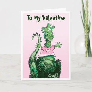 Cartes Pour Fêtes Annuelles Dragon Valentine
