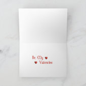 Cartes Pour Fêtes Annuelles Dragons rouges enchevêtrés - juste moi et toi (Intérieur)