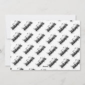 Cartes Pour Fêtes Annuelles Drainage - Un Halloween Howl (Dos)