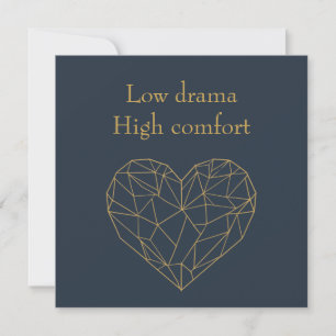Cartes Pour Fêtes Annuelles Drame faible Confort élevé