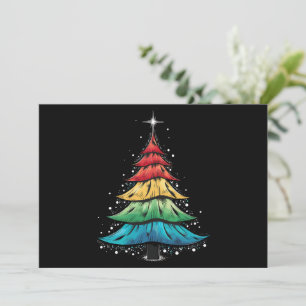 Cartes Pour Fêtes Annuelles Drapeau arc-en-ciel de la fierté LGBTQ Cadeaux de 