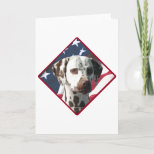 Cartes Pour Fêtes Annuelles Drapeau dalmate 2