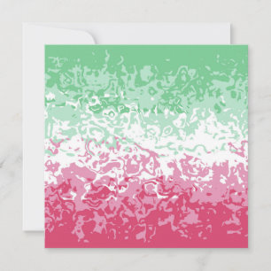 Cartes Pour Fêtes Annuelles Drapeau de fierté abrosexuel abstrait groovy psych