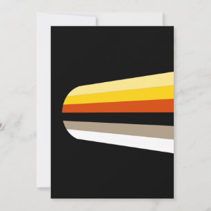 Cartes Pour Fêtes Annuelles Drapeau de fierté des cheveux longs
