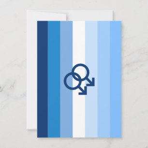 Cartes Pour Fêtes Annuelles Drapeau de fierté gay MLM