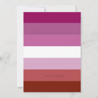 Drapeau de fierté lesbienne de SlipperyJoe féminin