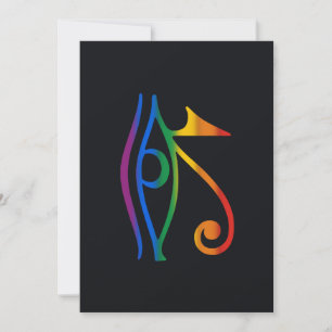 Cartes Pour Fêtes Annuelles Drapeau de la fierté gay goth