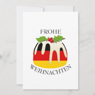 Cartes Pour Fêtes Annuelles DRAPEAU GERMANY   Cravate de Noël   Solive