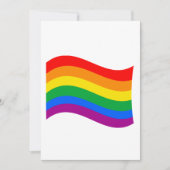 Cartes Pour Fêtes Annuelles Drapeau traditionnel LGBTQ+ Pride (Devant)
