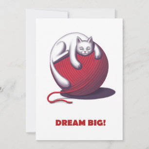 Cartes Pour Fêtes Annuelles Dream Big