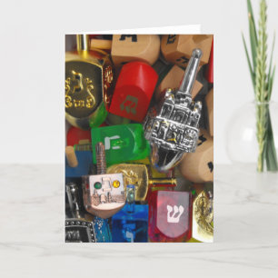 Cartes Pour Fêtes Annuelles Dreidels