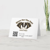 Cartes Pour Fêtes Annuelles Dressage Fall (Dos)