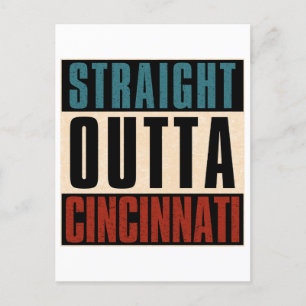 Cartes Pour Fêtes Annuelles Droit devant Cincinnati Ohio OH
