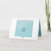 Cartes Pour Fêtes Annuelles Drôle "Ayez un Jolly Walleye Christmas" (Dos)