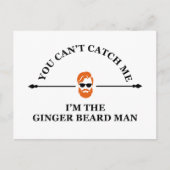 Cartes Pour Fêtes Annuelles Drôle barbe de gingembre (Devant)