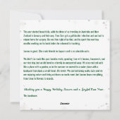 Cartes Pour Fêtes Annuelles Drôle Chien Rudolph Joyeux Pawlidays Photos Noël (Dos)