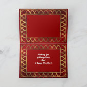 Cartes Pour Fêtes Annuelles Drôle crâne pirate père Noël personnalisées Noël (Intérieur)