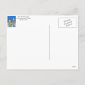 Cartes Pour Fêtes Annuelles drôle de chanteurs de carol dans la neige design d (Dos)