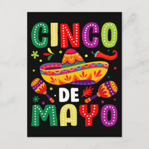 Cartes Pour Fêtes Annuelles Drôle de cinq mai mexicain