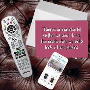 Cartes Pour Fêtes Annuelles Drôle Il n'y a personne que je préfère