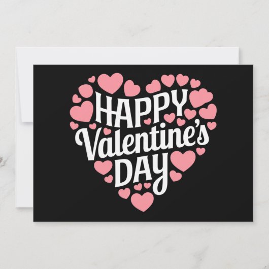 Cartes Pour Fêtes Annuelles Drôle Joyeuse Saint Valentin Cœur Amour Valentin (Devant)