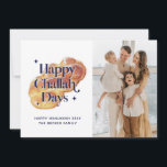 Cartes Pour Fêtes Annuelles Drôle Joyeux Jours de Challah Photo de la famille<br><div class="desc">© Gorjo Designs. Fait pour vous via la plateforme Zazzle.

// Besoin d'aide pour customiser votre design ? Vous avez d'autres idées ? N'hésitez pas à me contacter (Zoe) directement via le bouton de contact ci-dessous.</div>