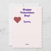 Cartes Pour Fêtes Annuelles Drôle Mettre une bague sur elle Valentines Day (Dos)