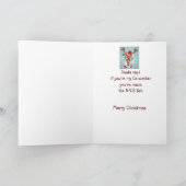 Cartes Pour Fêtes Annuelles Drôle Mon collègue Nice List Père Noël Humour (Intérieur)