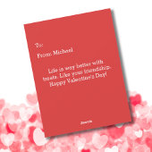 Cartes Pour Fêtes Annuelles Drôle Moutons Enfants en classe Saint-Valentin