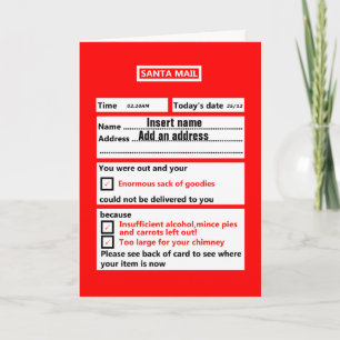 Cartes Pour Fêtes Annuelles Drôle Noël personnalisable