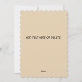 Cartes Pour Fêtes Annuelles Drôle Ours de l'hibernation dessin (Dos)