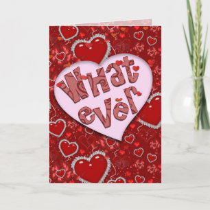 Cartes Pour Fêtes Annuelles Drôle Peu importe ce b***h, fais-moi un sandwich