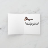 Cartes Pour Fêtes Annuelles Drôle Pourquoi Père Noël si Jolly Noël (Intérieur)