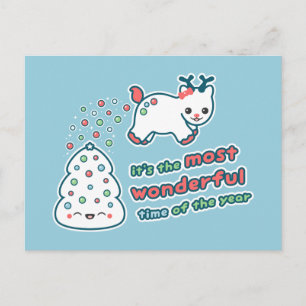 Cartes Pour Fêtes Annuelles Drôle Reindeer